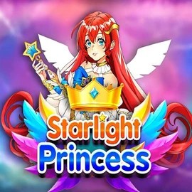 Starlight Princess slot logo by Pragmatic Play at HellSpin Casino