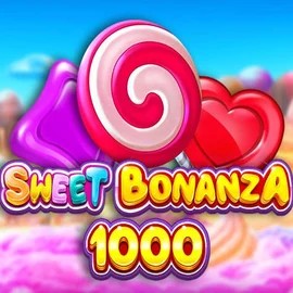 Sweet Bonanza 1000 slot visual from Pragmatic Play available on hellspin-casino.gr